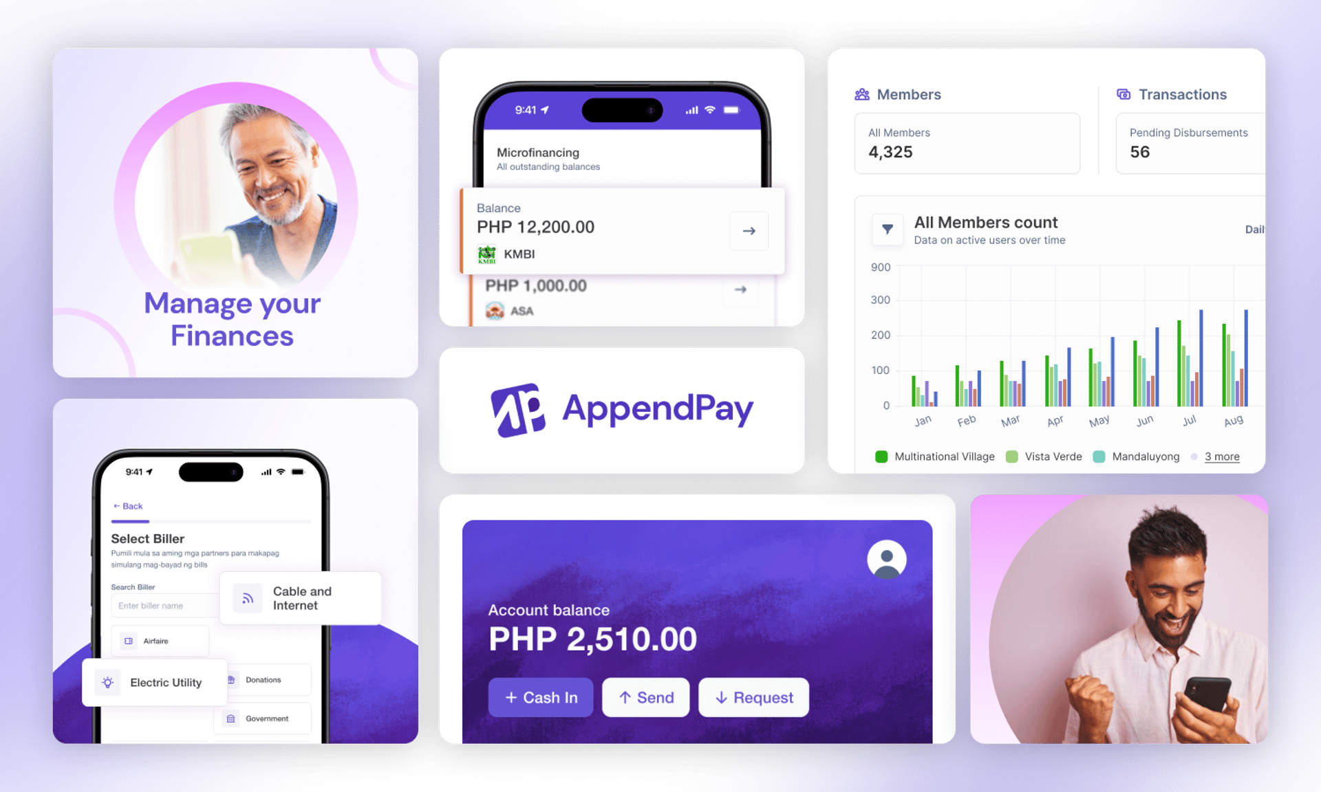 An image showing a brand sheet of the new AppendPay brand