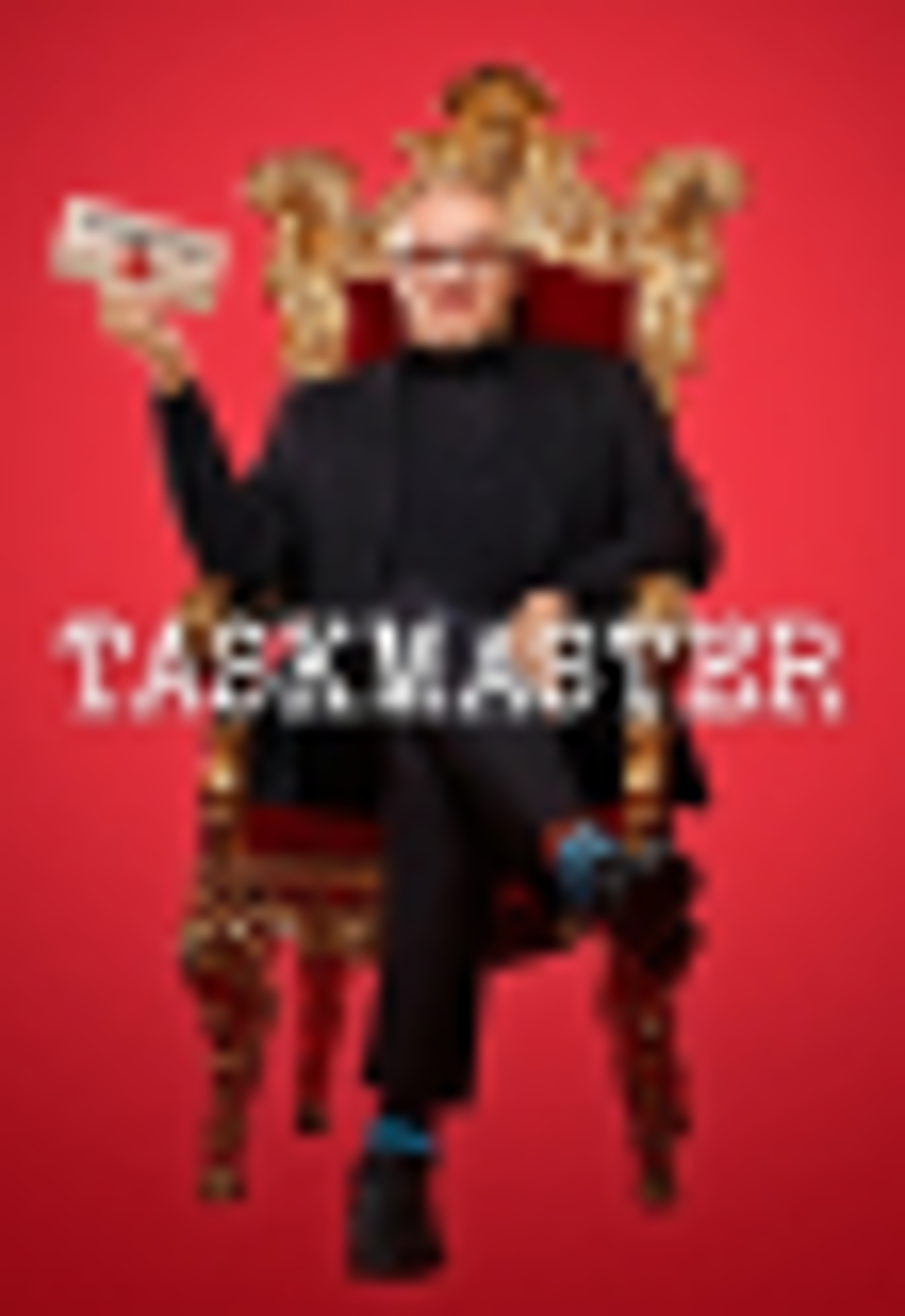 A poster of Taskmaster UK