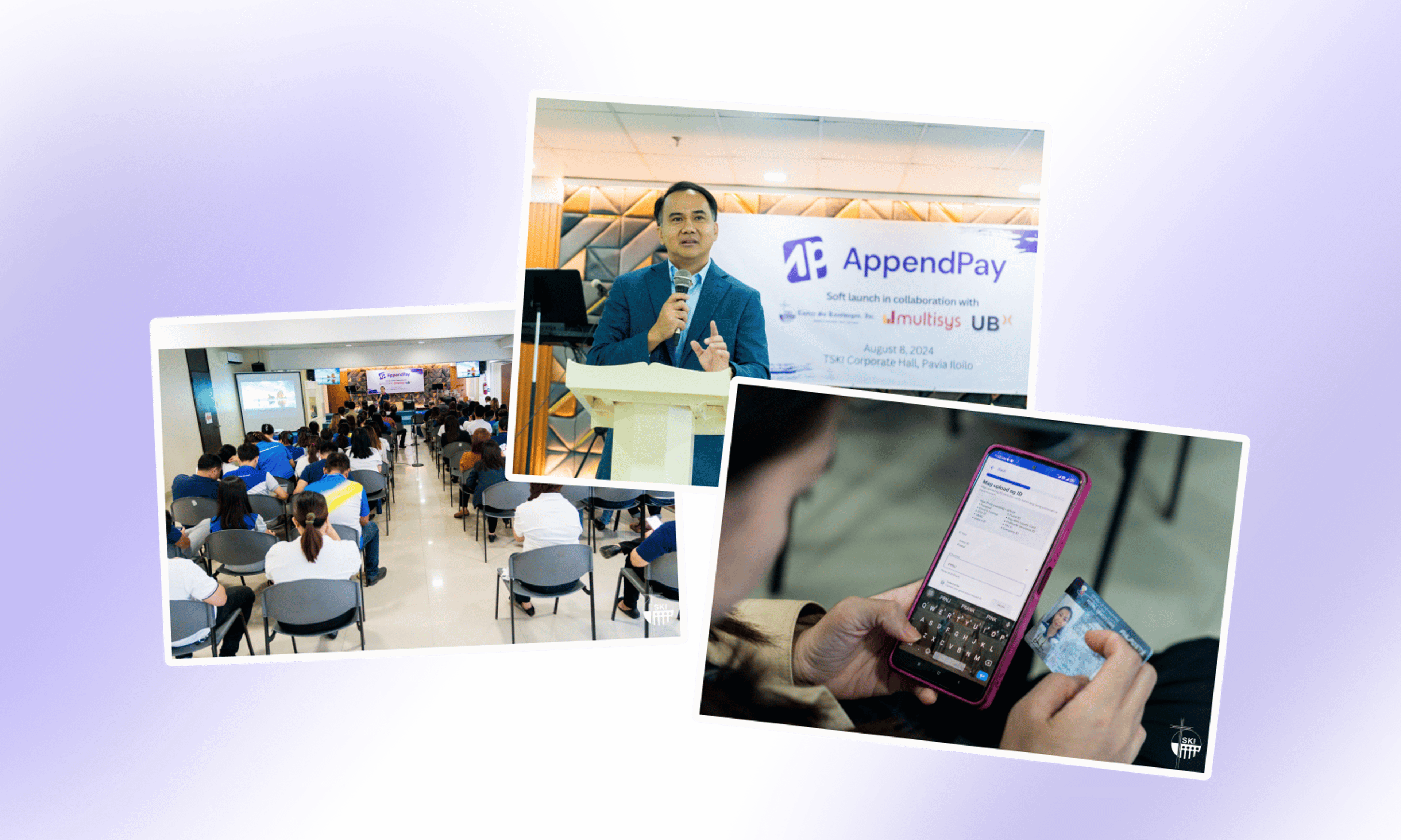 An image showing photos from AppendPay's launch event last Aug 8, 2024