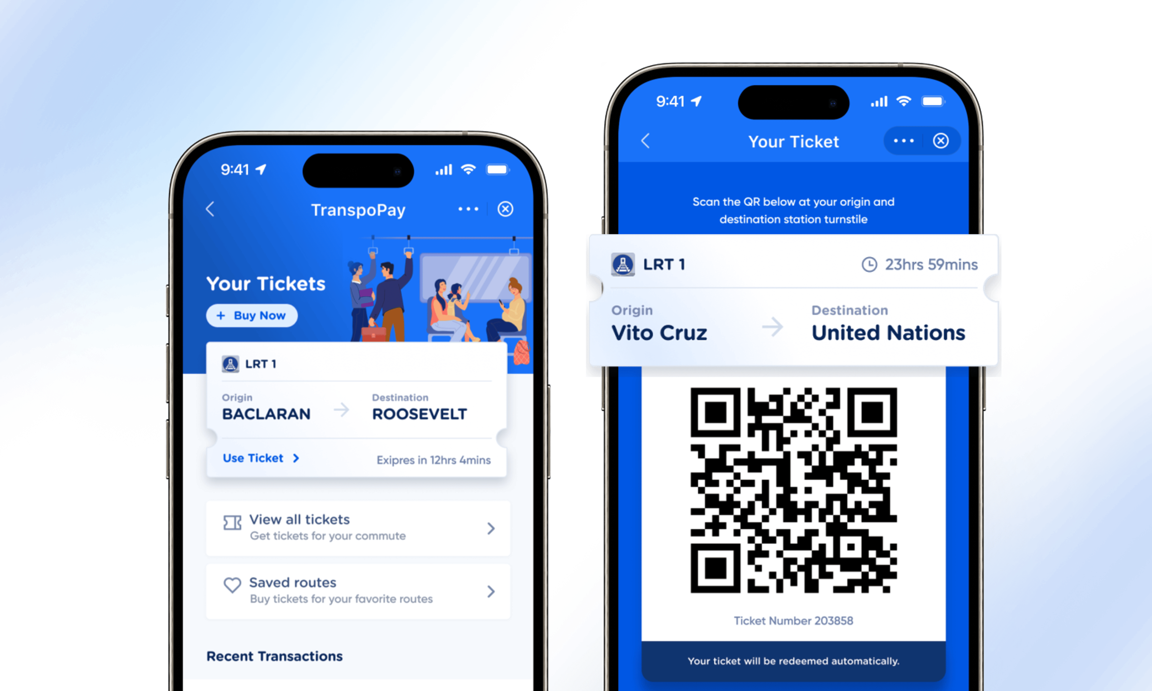 An image showing the TranspoPay MiniProgram in GCash